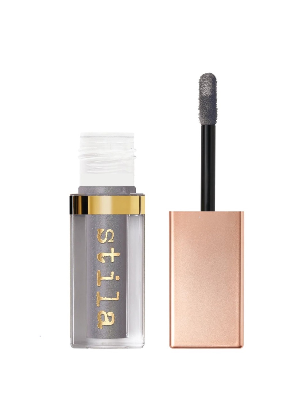 Stila Suede Shade Liquid Eyeshadow- sheer pewter